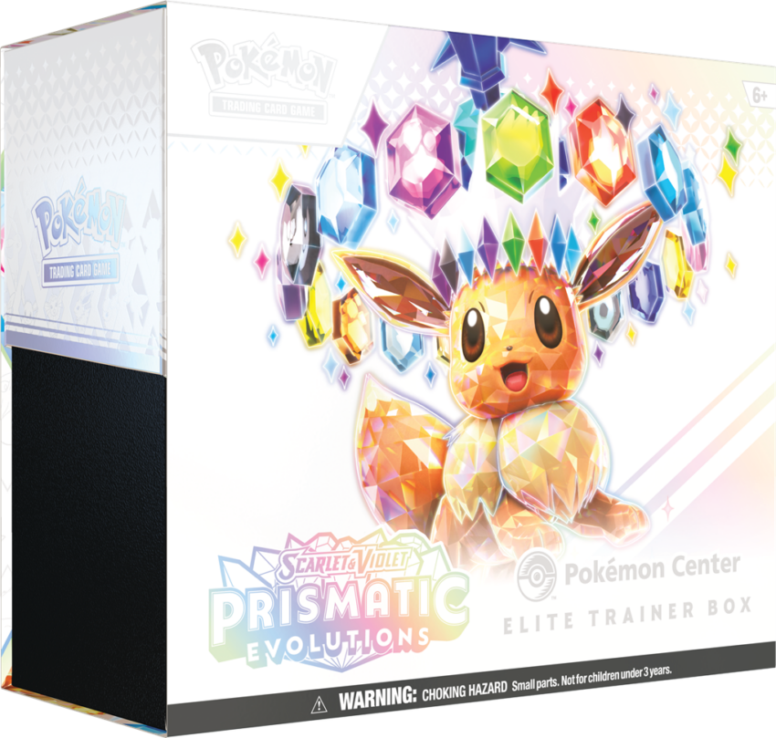 Pokémon Tcg Scarlet & Violet Prismatic Evolutions Elite Trainer Box 